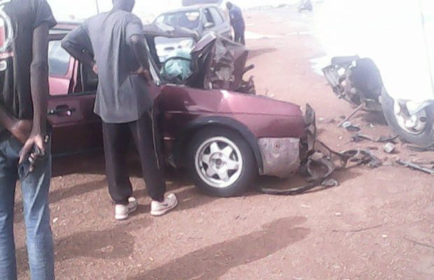 Sortie de Thiès : Violente collision entre un Ndiaga Ndiaye et un particulier Sortie de Thiès : Violente collision entre un Ndiaga Ndiaye et un particulier