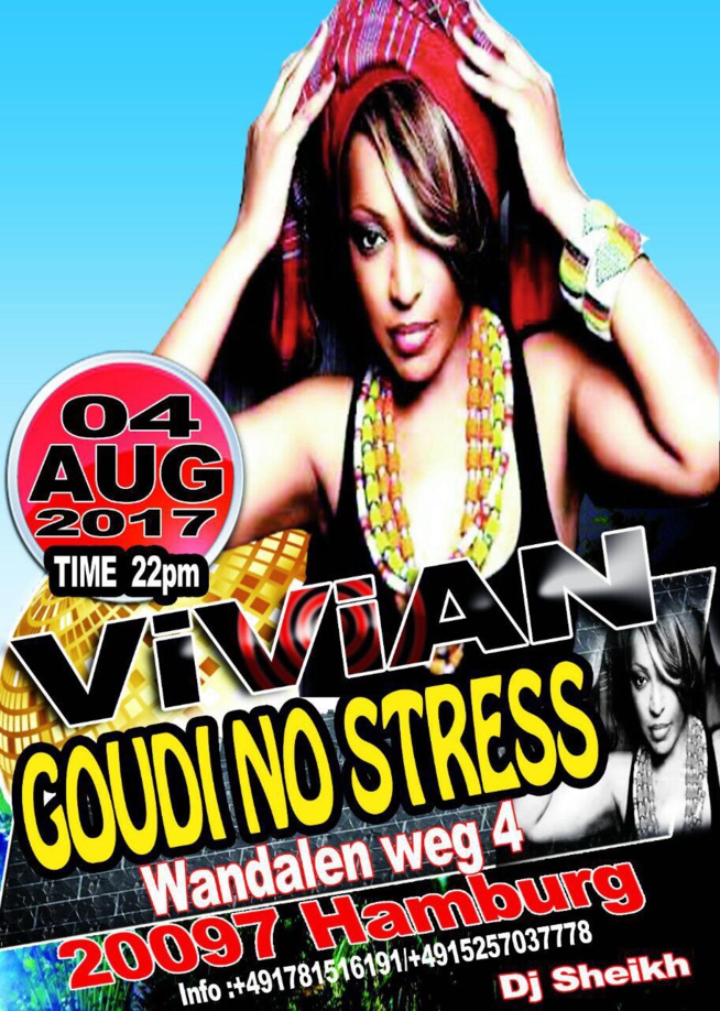 WUYUMA EUROPEN TOUR: VIVIANE ET LE DJOLOF BAND À HAMBOURG EN ALLMENGNE CE 04 AUOT. WUYUMA EUROPEN TOUR: VIVIANE ET LE DJOLOF BAND À HAMBOURG EN ALLMENGNE CE 04 AUOT.