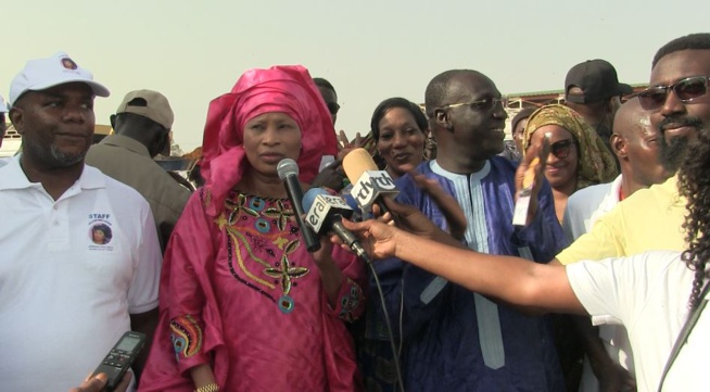 A Mbour, hier: Me Aïssata Tall dénonce "les caravanes de l’extravagance de la coalition BBY"