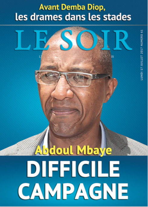 LE SOIR NUMERO 61: Le premier quotidien numérique du Sénégal