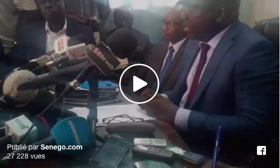 Vidéo: Conférence de presse du Procureur de la République