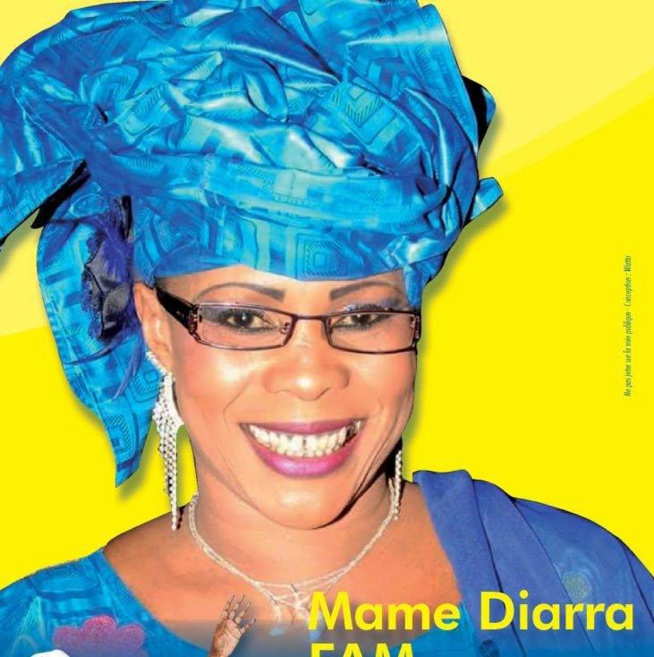 ZOOM SUR LES CANDIDATS DE LA DIASPORA : PORTRAIT DE MAME DIARRA FAM DE LA COALITION GAGNANTE. ZOOM SUR LES CANDIDATS DE LA DIASPORA : PORTRAIT DE MAME DIARRA FAM DE LA COALITION GAGNANTE.