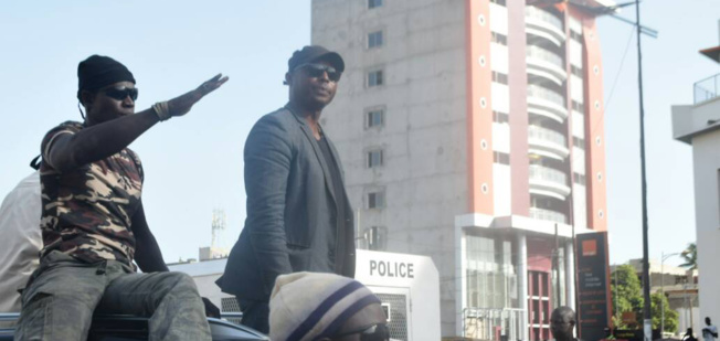 Barthélémy Dias à la marche de Wade Barthélémy Dias à la marche de Wade