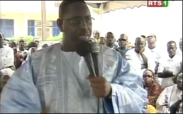 Quand Macky Sall « chantait » les louanges de Me Wade