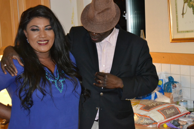 ANNIVERSAIRE: La surprise de Ndeye Fall pour souhaiter joyeux anniversaire à Mata. ANNIVERSAIRE: La surprise de Ndeye Fall pour souhaiter joyeux anniversaire à Mata.