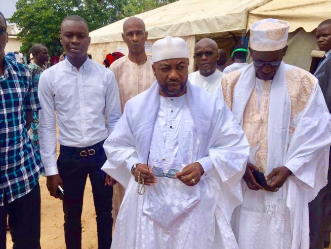 Sheikh Alassane Sène chez Wade aujourd'hui.