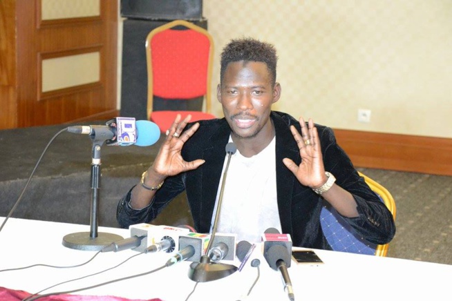 Les images de la conférence de presse de Momo Dieng au Grand Théâtre Les images de la conférence de presse de Momo Dieng au Grand Théâtre