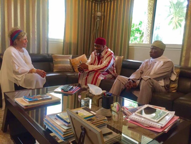 Sheikh Alassane Sène reçu par le couple Wade. Que trame le guide religieux?