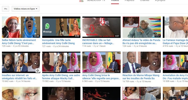 Dérives sur les réseaux sociaux : Et si le Procureur fouillait sur Youtube et Dailymotion Dérives sur les réseaux sociaux : Et si le Procureur fouillait sur Youtube et Dailymotion