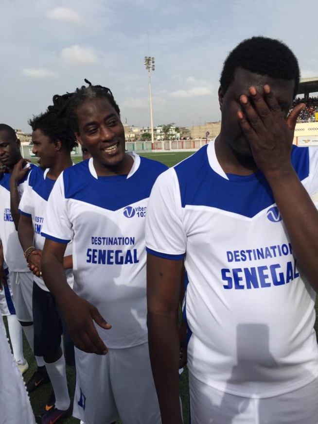 Les Premières images du match Mbalaxman vs Rappeurs Les Premières images du match Mbalaxman vs Rappeurs