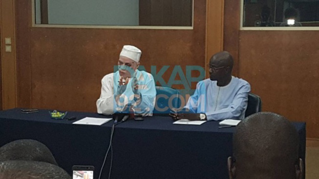 Conférence de presse Louis Lamotte et Mbaye Diouf Dia: Dénonciation du fichier des élections,de grosses fraudes en perspective