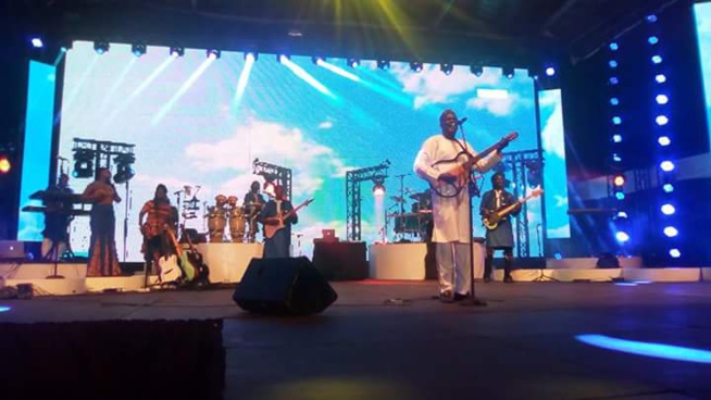 L'artiste international Ismael Lo guest star à la 57 éme anniversaire du Gabon.