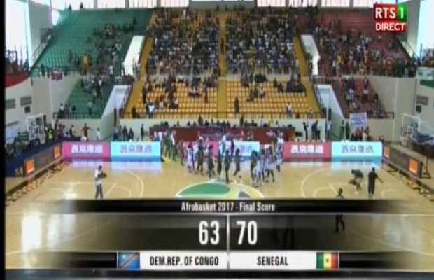 Afrobasket 2017 : Carton plein pour le Sénégal face à la RDCongo (70 – 63) … Regardez