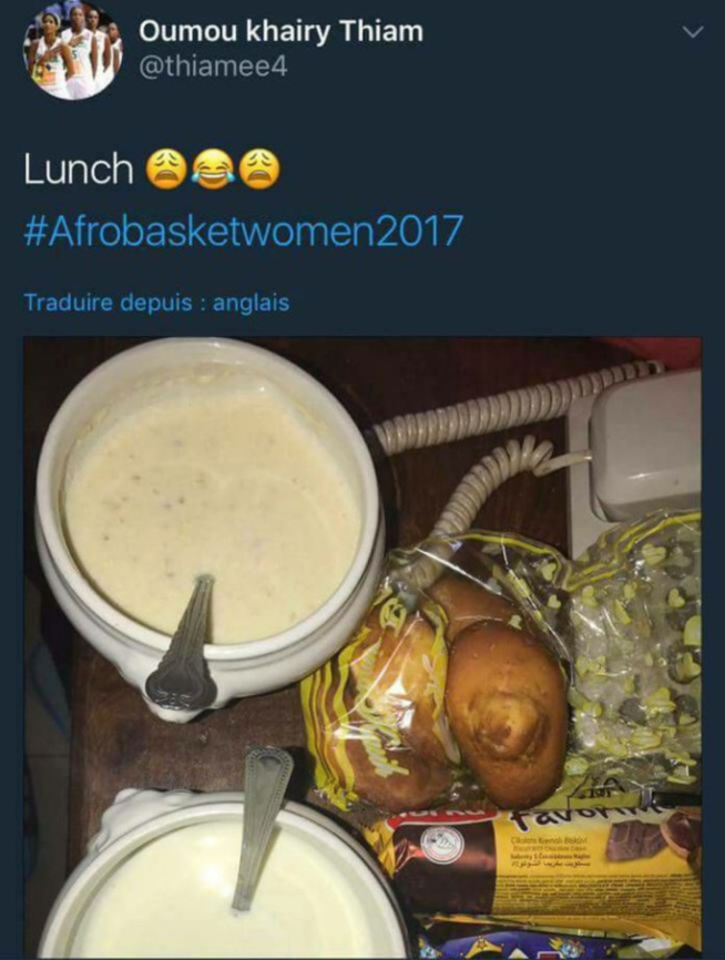 Arrêt sur image: du thiakry comme repas pour nos braves "lionnes", championnes en titre Arrêt sur image: du thiakry comme repas pour nos braves "lionnes", championnes en titre