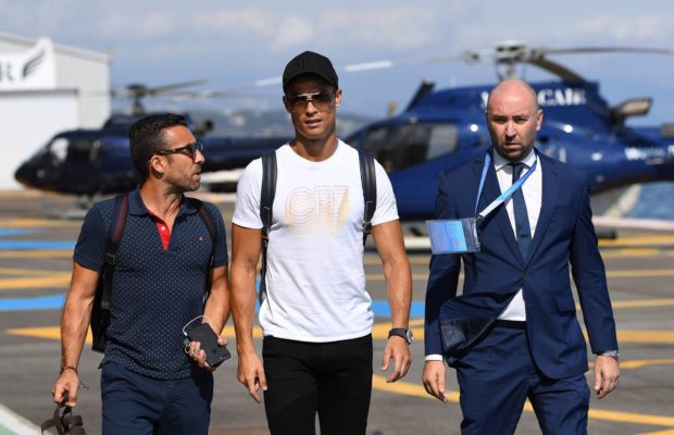 Arrivée de Cristiano Ronaldo, Messi, Modrić et Ramos à Monaco pour …