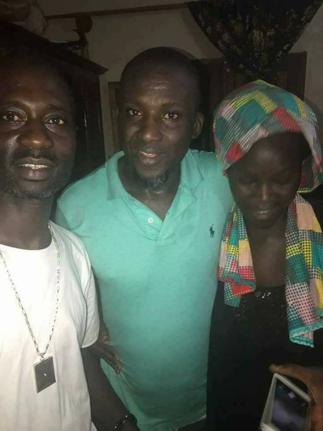 Assane DIOUF : Premières images dans sa famille