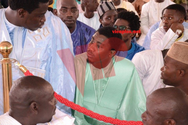 TABASKI: Waly Seck à la mosquée Massalikoul djinn pour la prière. TABASKI: Waly Seck à la mosquée Massalikoul djinn pour la prière.