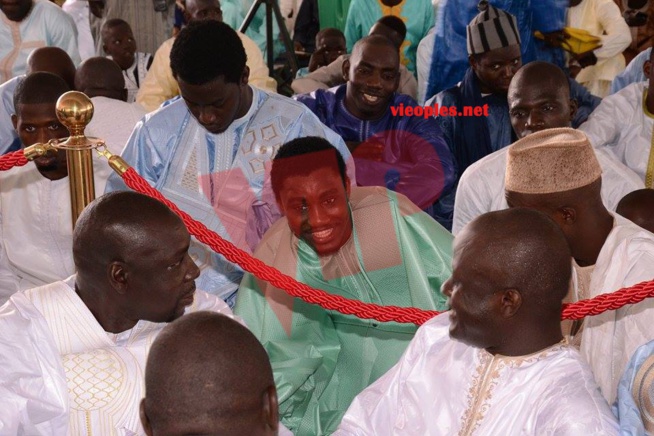 TABASKI: Waly Seck à la mosquée Massalikoul djinn pour la prière. TABASKI: Waly Seck à la mosquée Massalikoul djinn pour la prière.