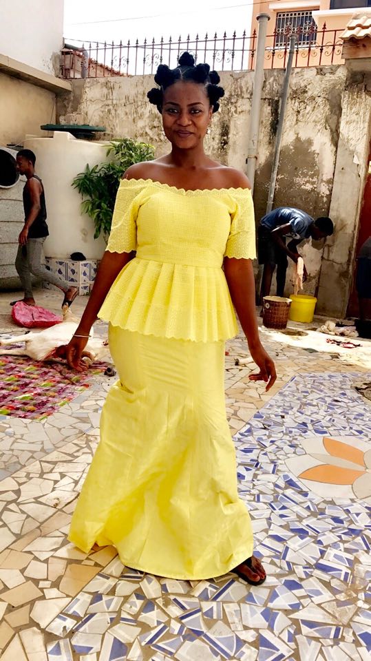 Le Sangne Sé de madame Hig Tech Merry Beye Diouf de la TFM le jour d'Eid Fitre. Le Sangne Sé de madame Hig Tech Merry Beye Diouf de la TFM le jour d'Eid Fitre.