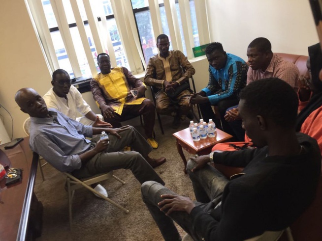 New African Production en compagnie du groupe Bidew Bou Bess en visite au Consulat Général du Sénégal à New York New African Production en compagnie du groupe Bidew Bou Bess en visite au Consulat Général du Sénégal à New York