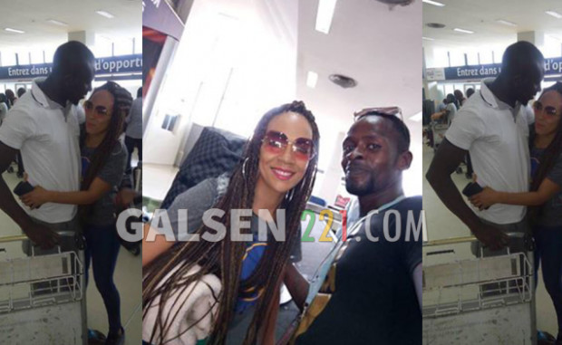 Malika, la femme de Assane Diouf débarque à Dakar Malika, la femme de Assane Diouf débarque à Dakar