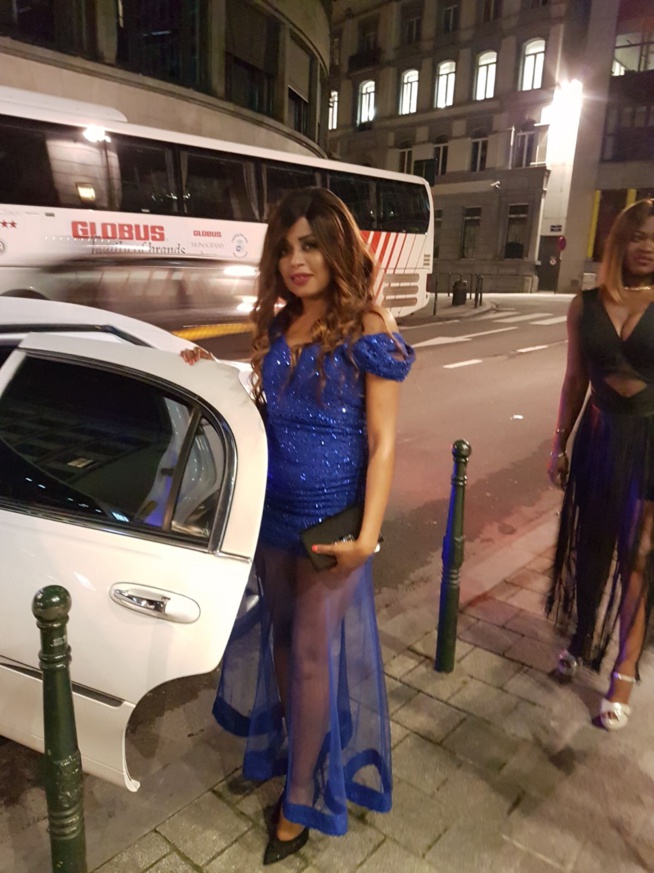 Fifi Ba et Fatou Janeh la promotrice Gambienne toutes ravissantes à la soirée explosive de Waly Seck à Bruxelles