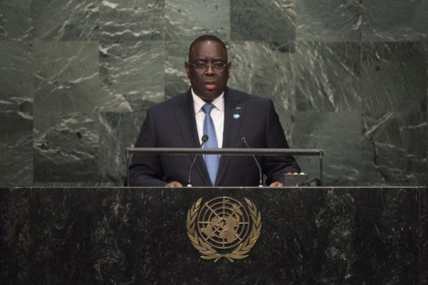 Macky Sall: "Ce n’est pas parce qu’on est pauvre qu’on ne doit pas accéder aux soins de santé"