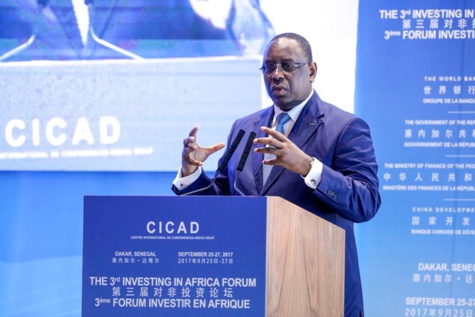 Le Président Macky Sall : « L’Afrique doit se donner les moyens de transformer son système productif » Le Président Macky Sall : « L’Afrique doit se donner les moyens de transformer son système productif »