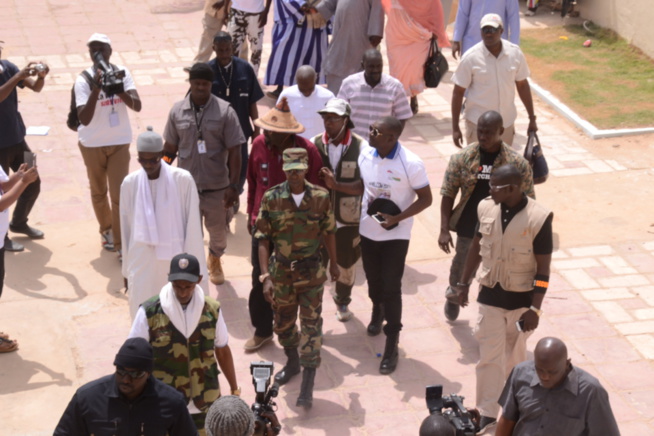 Arrivé du ministre de l'agriculture chez Cheikh Amar à Touba.