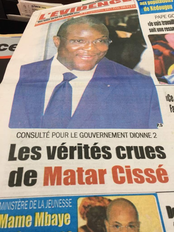 Cheikh Sidy Ahmed Sy soutenu par les Lébou pour être khalife général des Tidianes : le CORED brocarde le journal L'Evidence suite à une plainte du Grand Serigne de Dakar Cheikh Sidy Ahmed Sy soutenu par les Lébou pour être khalife général des Tidianes : le CORED brocarde le journal L'Evidence suite à une plainte du Grand Serigne de Dakar