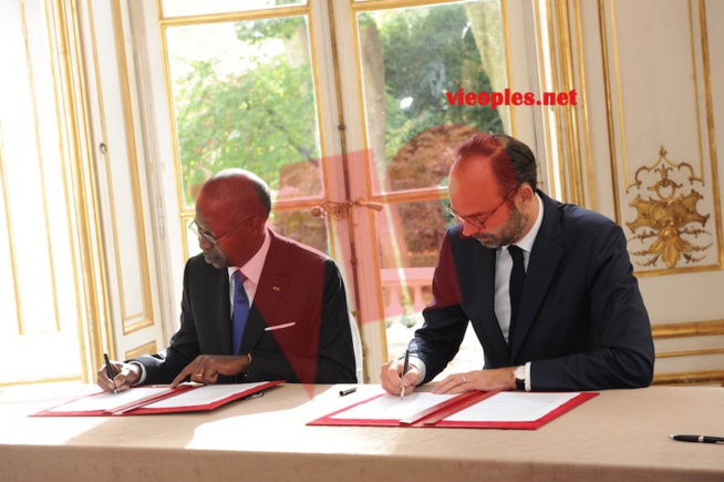 EN IMAGES À PARIS: Edouard Philippe à Boun Abdallah Dionne : «Ce qui se passe au Sahel est essentiel pour le Sénégal et la France » EN IMAGES À PARIS: Edouard Philippe à Boun Abdallah Dionne : «Ce qui se passe au Sahel est essentiel pour le Sénégal et la France »