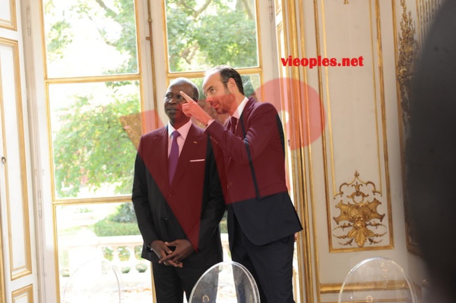 EN IMAGES À PARIS: Edouard Philippe à Boun Abdallah Dionne : «Ce qui se passe au Sahel est essentiel pour le Sénégal et la France » EN IMAGES À PARIS: Edouard Philippe à Boun Abdallah Dionne : «Ce qui se passe au Sahel est essentiel pour le Sénégal et la France »