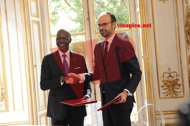 EN IMAGES À PARIS: Edouard Philippe à Boun Abdallah Dionne : «Ce qui se passe au Sahel est essentiel pour le Sénégal et la France » EN IMAGES À PARIS: Edouard Philippe à Boun Abdallah Dionne : «Ce qui se passe au Sahel est essentiel pour le Sénégal et la France »