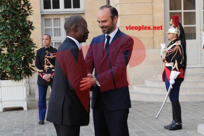 EN IMAGES À PARIS: Edouard Philippe à Boun Abdallah Dionne : «Ce qui se passe au Sahel est essentiel pour le Sénégal et la France » EN IMAGES À PARIS: Edouard Philippe à Boun Abdallah Dionne : «Ce qui se passe au Sahel est essentiel pour le Sénégal et la France »