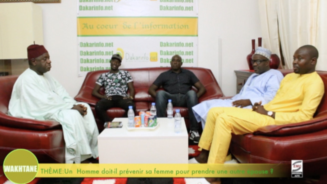 Votre émission WAKHTANE : Un Homme doit-il prévenir sa femme pour prendre une autre épouse? Votre émission WAKHTANE : Un Homme doit-il prévenir sa femme pour prendre une autre épouse?