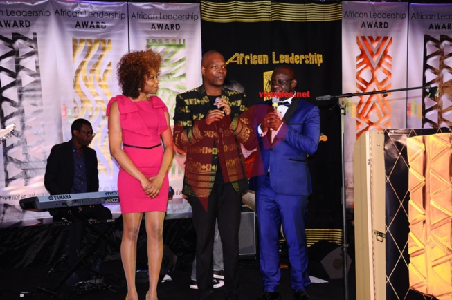 Amobé Meguevé de France 24 et Ubinews maitre de cérémonie des Award African Leadership