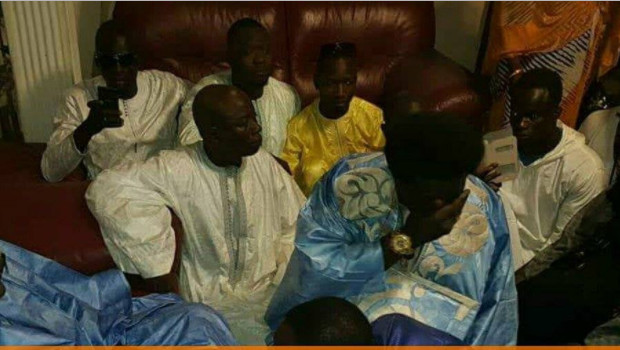 Magal 2017 : Balla Gaye 2 craque devant son marabout Magal 2017 : Balla Gaye 2 craque devant son marabout