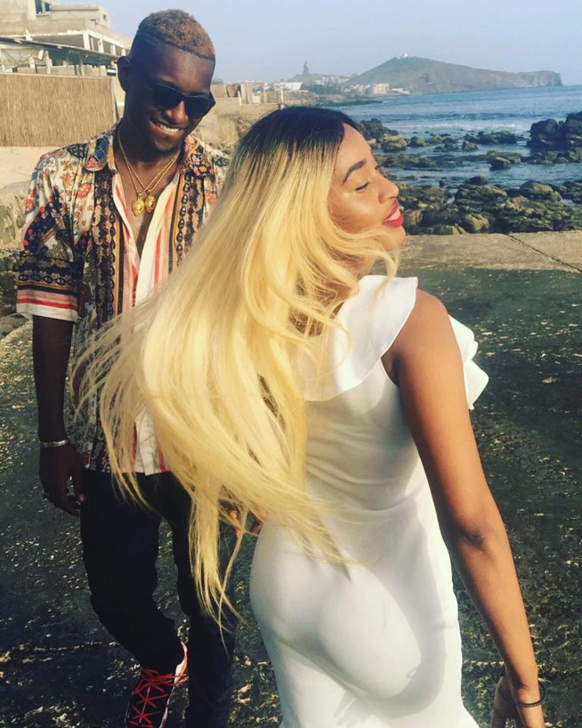 la charmante Esther Ndiaye ex animatrice de la TFM dans les bras de Admow … la charmante Esther Ndiaye ex animatrice de la TFM dans les bras de Admow …