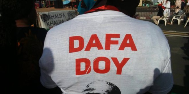 Grand rassemblement à la Médina pour la libération de Khalifa Sall Grand rassemblement à la Médina pour la libération de Khalifa Sall