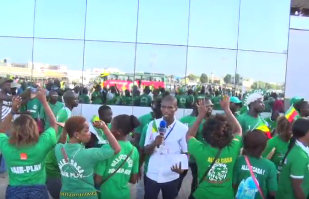 Aéroport Léopold Sédar Senghor : La communauté gambienne à l’accueil des Lions