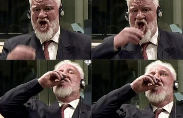 Urgent: Slobodan Praljak, ex-officier croate, est mort en avalant du poison Urgent: Slobodan Praljak, ex-officier croate, est mort en avalant du poison