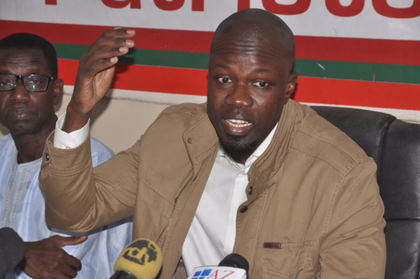 Ousmane Sonko sur Ter: "Il y a une différence de 222 milliards FCFA entre ce qui a été dit et ce qu'il y a réellement" Ousmane Sonko sur Ter: "Il y a une différence de 222 milliards FCFA entre ce qui a été dit et ce qu'il y a réellement"