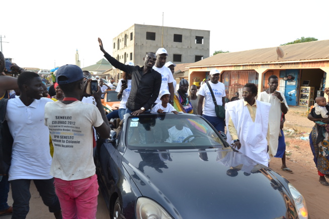 BANJUL: Pape Diouf en visite à l'usine YORO BASSE ICE PLANT TANJI de son beau frère.