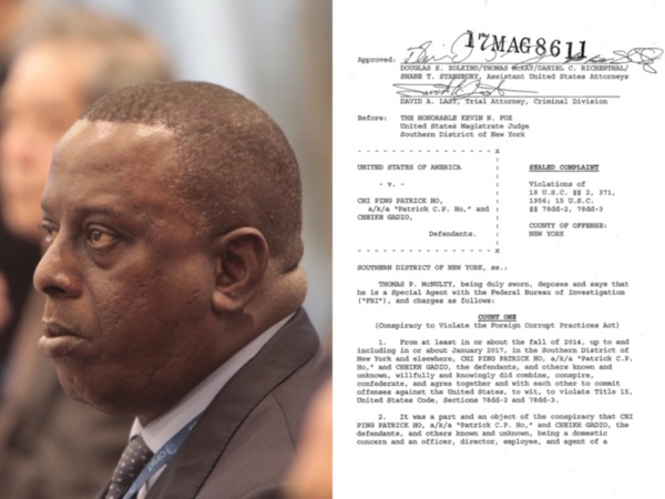 Corruption et blanchiment: Gadio et Ho mis en accusation le 8 janvier Corruption et blanchiment: Gadio et Ho mis en accusation le 8 janvier