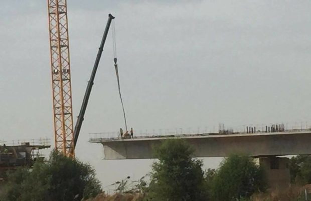 Arrêt sur images : Le pont Sénégal-Gambie prend forme Arrêt sur images : Le pont Sénégal-Gambie prend forme
