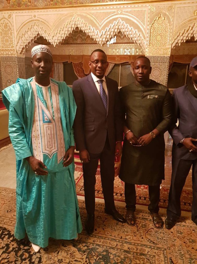 Ndiawar et Ndama Seck organisateurs de la nuit de la Diaspora ce 24 décembre au grand theatre reçus par le ministre Moustapha Diop; Ndiawar et Ndama Seck organisateurs de la nuit de la Diaspora ce 24 décembre au grand theatre reçus par le ministre Moustapha Diop;