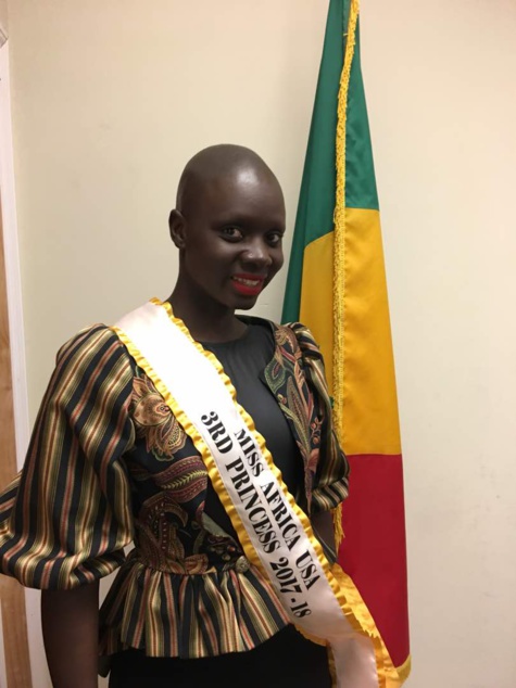 Khadidiatou Diakhabate, lauréate du concours miss Africa Usa, tente l'aventure Miss Univers Khadidiatou Diakhabate, lauréate du concours miss Africa Usa, tente l'aventure Miss Univers