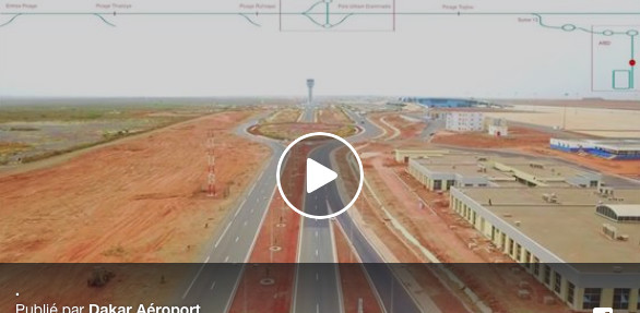 Voici l'itinéraire Dakar-AIBD: vue panoramique Voici l'itinéraire Dakar-AIBD: vue panoramique