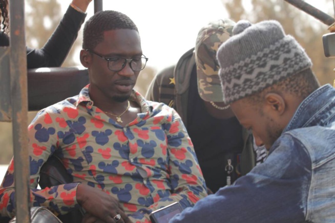 Les premières images du tournage de la vidéo de DEMBA GUISSÉ.