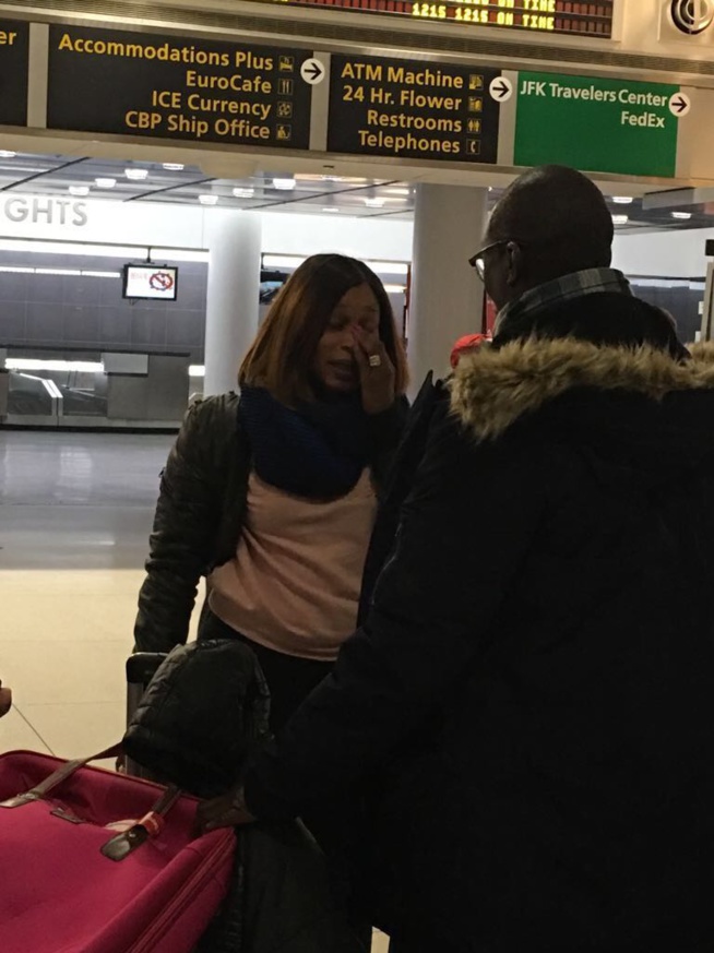 APAP NEW YORK 2018: Aida Samb arrive à l'aéroport John Federal Kennedy pour sa participation avec New African Production de Birane Sarr